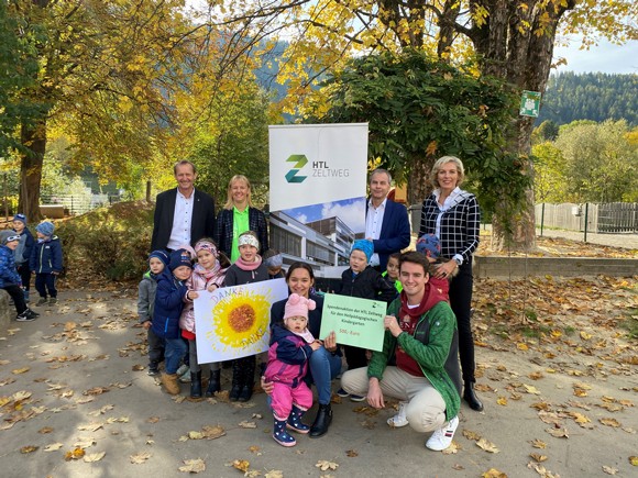 SPENDENÜBERGABE HEILPÄDAGOGISCHER KINDERGARTEN