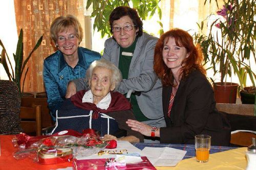 Barbara Betty Perwein, die älteste Bürgerin Judenburg mit 105 Jahren