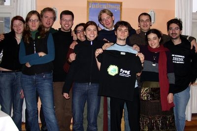 Das Organisationsteam des FYEG-Wintercamps Das Organisationsteam des FYEG-Wintercamps
