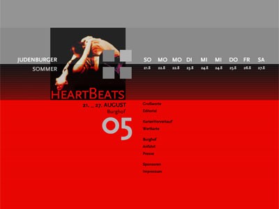 Judenburger Sommer 2005 Festival-Programm Webseite online Judenburger Sommer 2005 Festival-Programm Webseite online