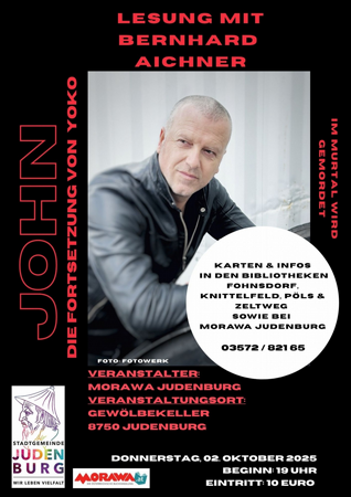 'Im Murtal wird gemordet' - Bernhard Aichner begeistert bei mörderischer Lesung