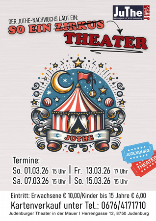 Der JuThe-Nachwuchs lädt ein: So Ein Z̶i̶r̶k̶u̶s̶ Theater